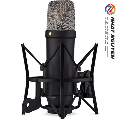 Micro RODE NT1 5th Generation  - Large-Diaphragm Cardioid Condenser XLR/USB Microphone (Black)