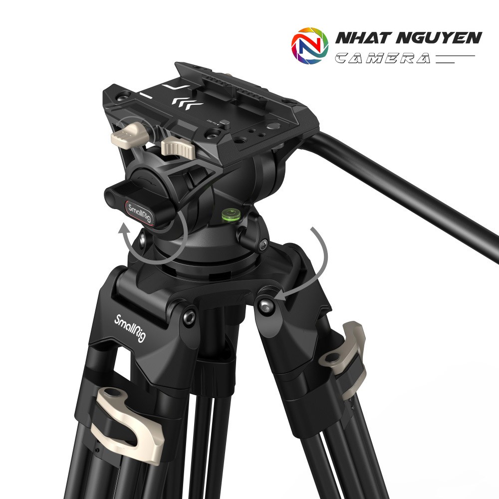 Chân máy SmallRig Heavy-Duty Fluid Head Tripod AD-01 3751