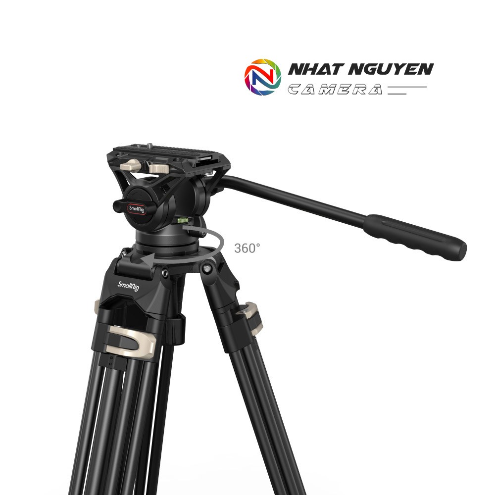 Chân máy SmallRig Heavy-Duty Fluid Head Tripod AD-01 3751