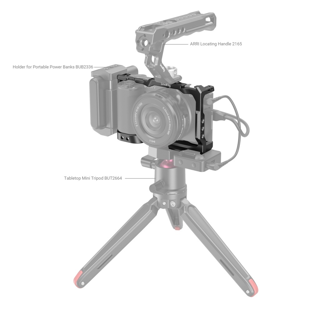 SMALLRIG Camera Cage for Sony ZV-E10 - 3531B