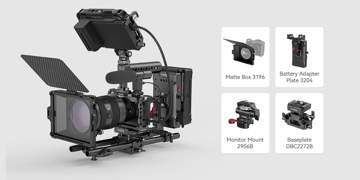 SMALLRIG Camera Cage for Sony A7C - 3081B