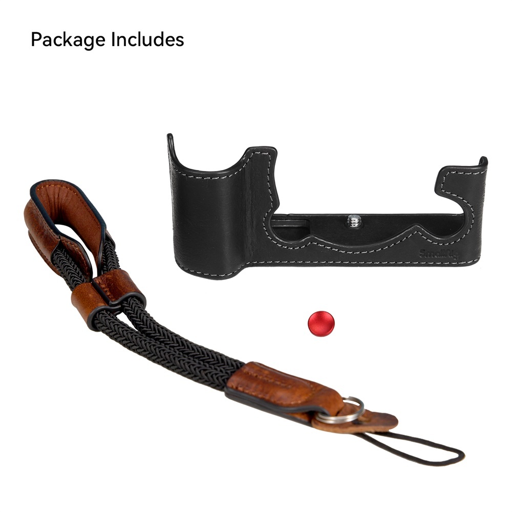 SMALLRIG Half Case / Wrist Strap Kit for FUJIFILM X-T5 - 3927