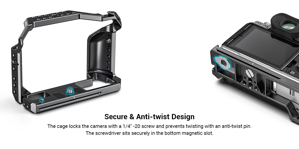 SMALLRIG Cage for FUJIFILM X-T4 Camera CCF2808