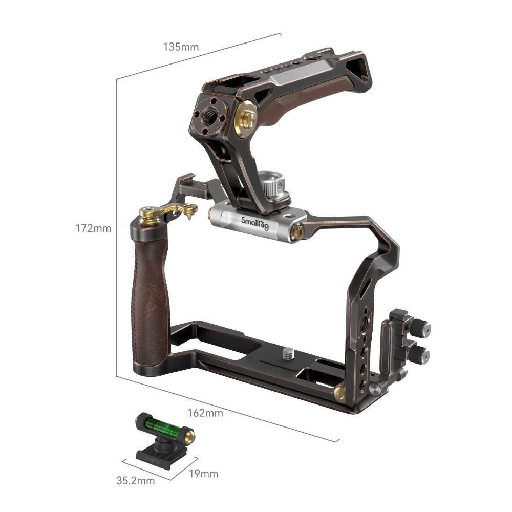 SMALLRIG Retro Handheld Cage Kit for FUJIFILM X-T5 - 3872