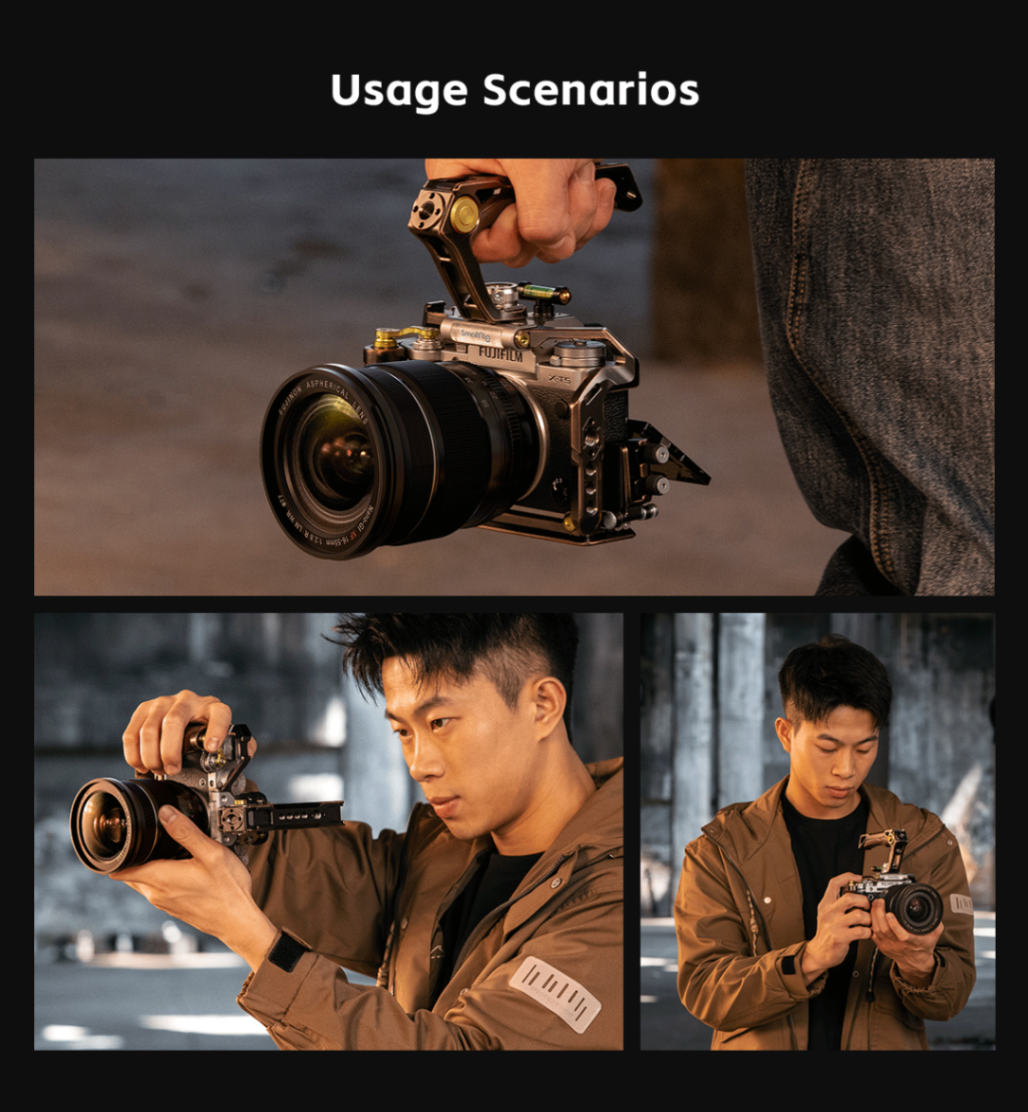 SMALLRIG Retro Handheld Cage Kit for FUJIFILM X-T5 - 3872