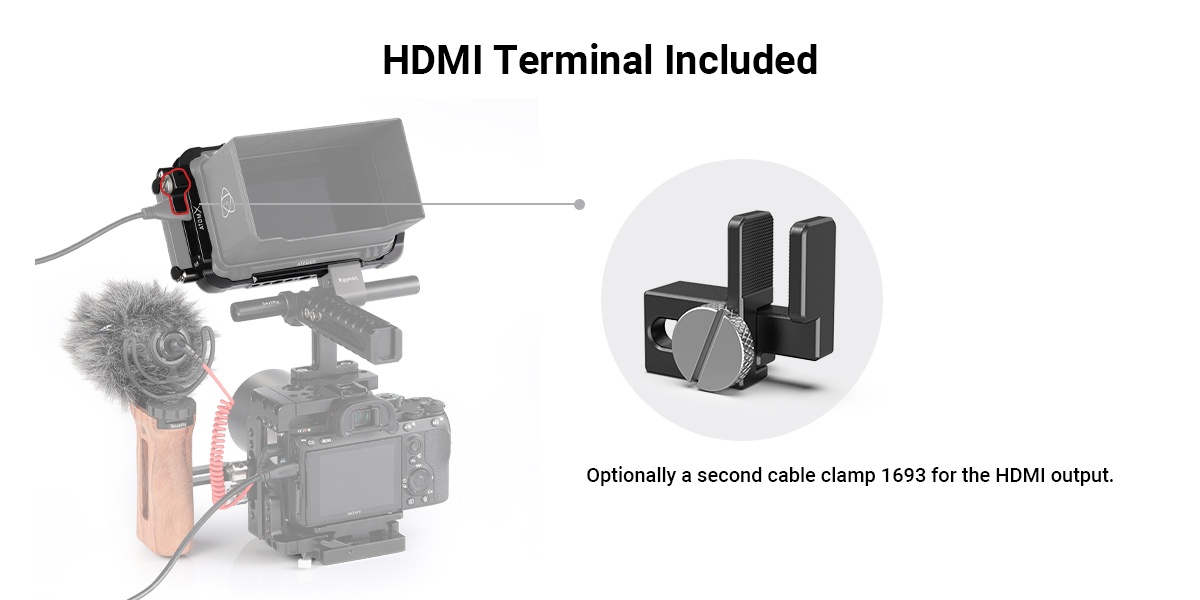 SmallRig Cage for Atomos Ninja V and V plus CMA2209