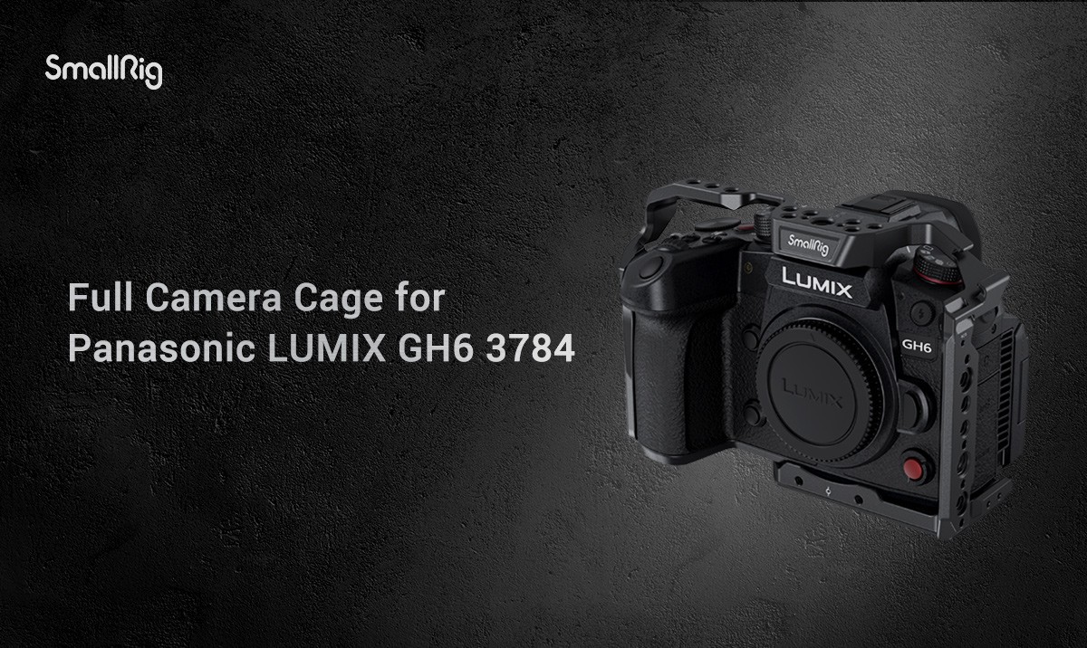 SmallRig Full Camera Cage for Panasonic LUMIX GH6 3784