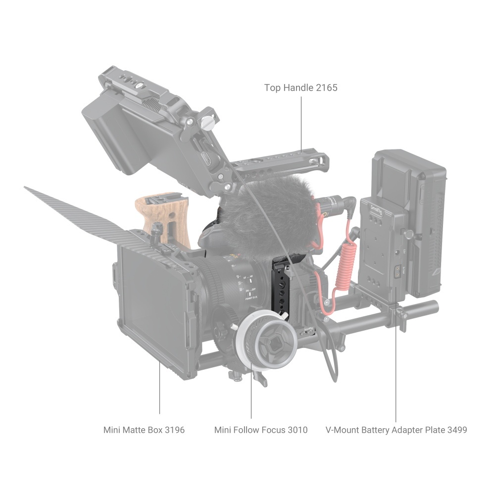 SmallRig Full Camera Cage for Panasonic LUMIX GH6 3784