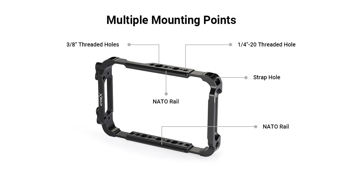 SmallRig Cage for Atomos Ninja V and V plus CMA2209