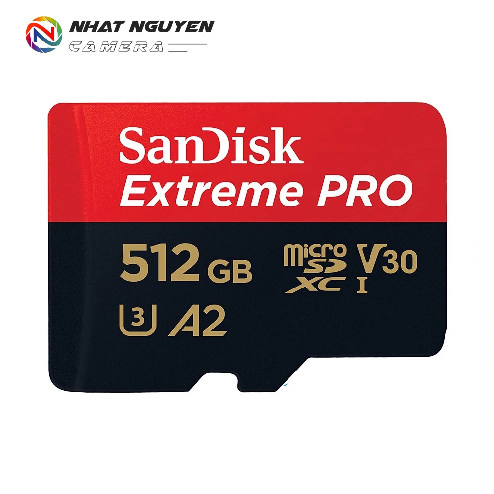 Thẻ Nhớ MicroSDXC SanDisk Extreme Pro V30 A2 512GB 200MB/s SDSQXCD-512G