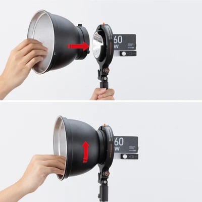 ZHIYUN Bowens Mount Adapter cho đèn Molus G60 (ZY Mount)