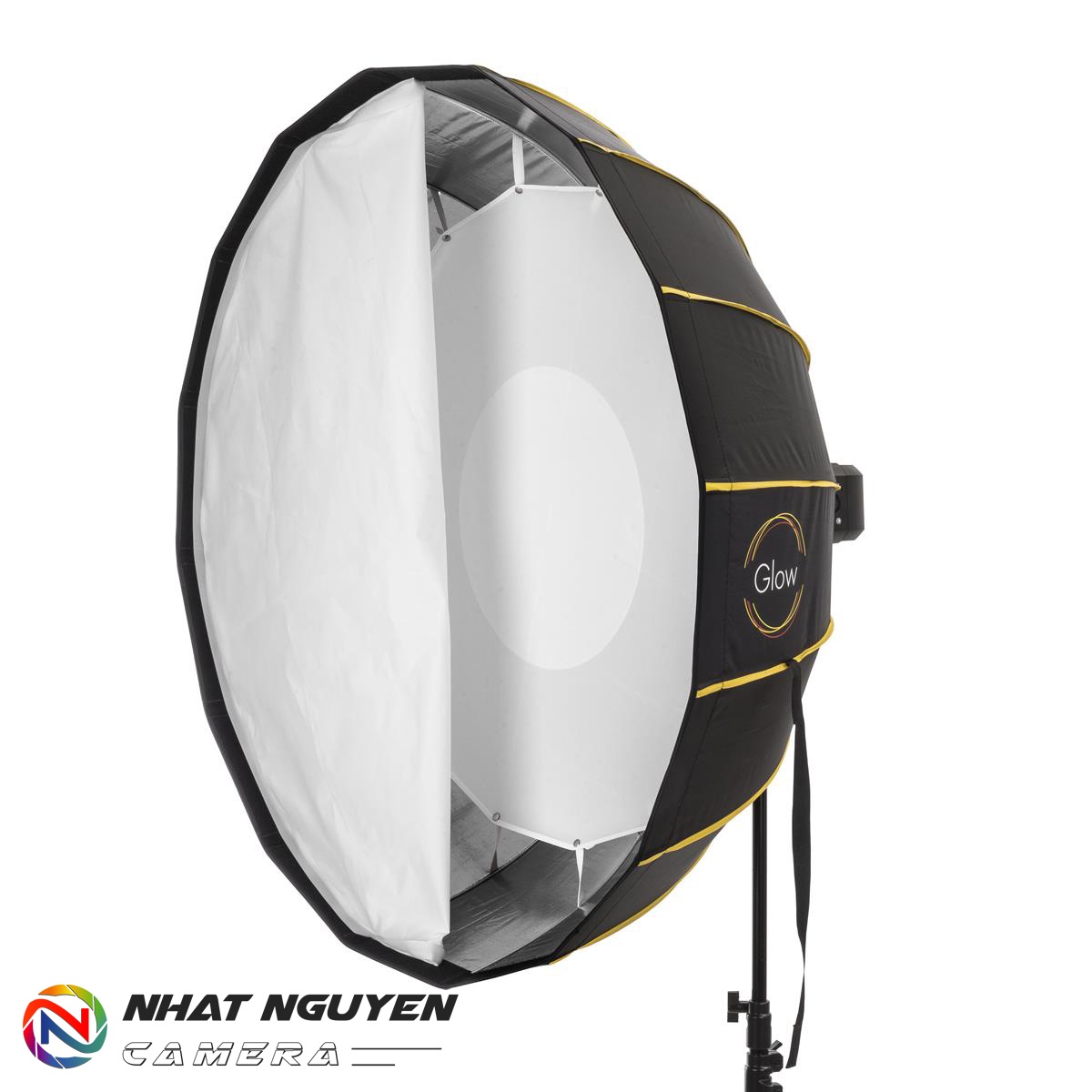 Glow EZ Lock Collapsible Silver Beauty Dish 106cm