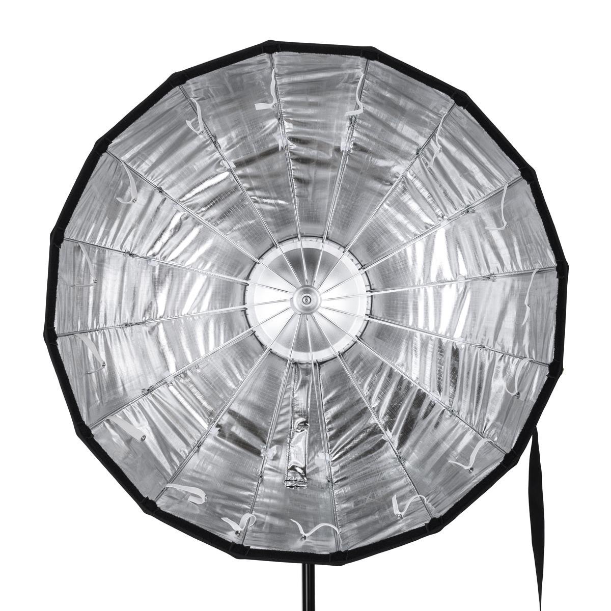 Glow EZ Lock Collapsible Silver Beauty Dish 64cm