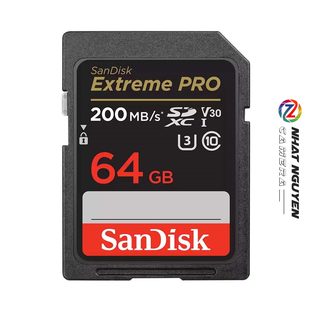 Thẻ nhớ SanDisk 64GB ExtremePro 200MB/s