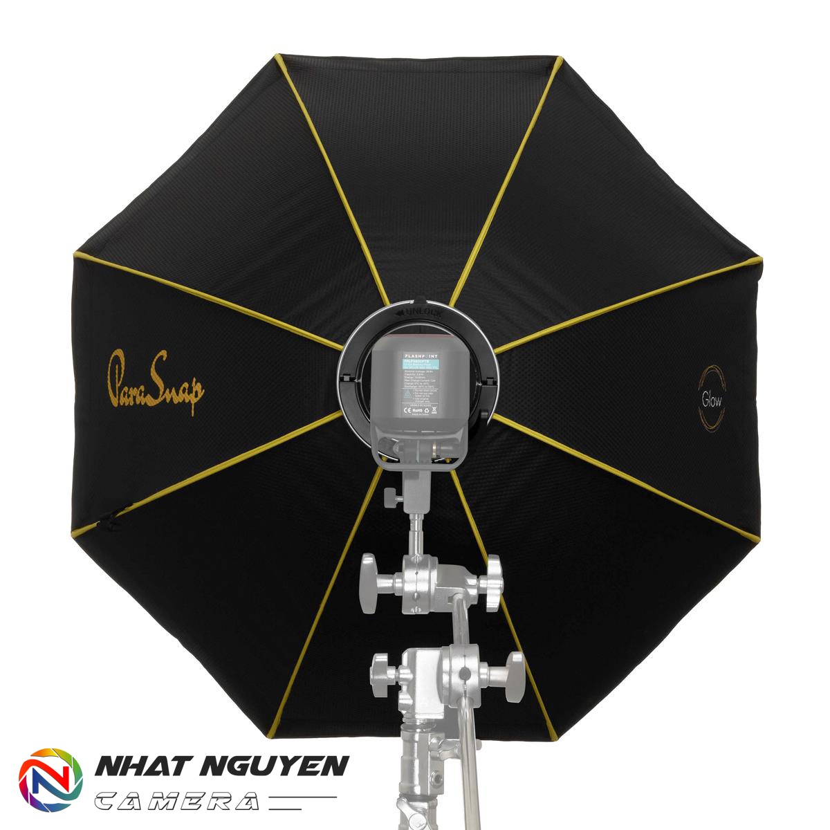 Softbox Glow ParaSnap Octa thế hệ mới SterlingFibre - ngàm Bowens Size 112cm