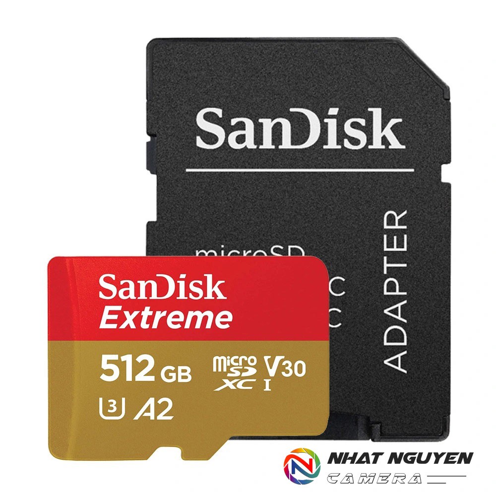 Thẻ nhớ MicroSD Sandisk Extreme 512GB 190MB