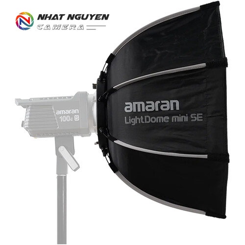 Softbox Aputure Amaran Light Dome Mini SE - Softbox dù thao tác nhanh 58cm, không kèm tổ ong