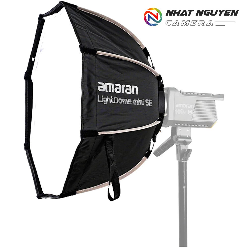 Softbox Aputure Amaran Light Dome Mini SE - Softbox dù thao tác nhanh 58cm, không kèm tổ ong