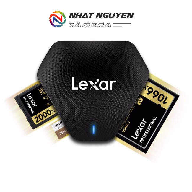 Đầu đọc thẻ Lexar Professional USB 3.1 Multi-Card Reader 3-in-1 Reader (cổng USB-C)