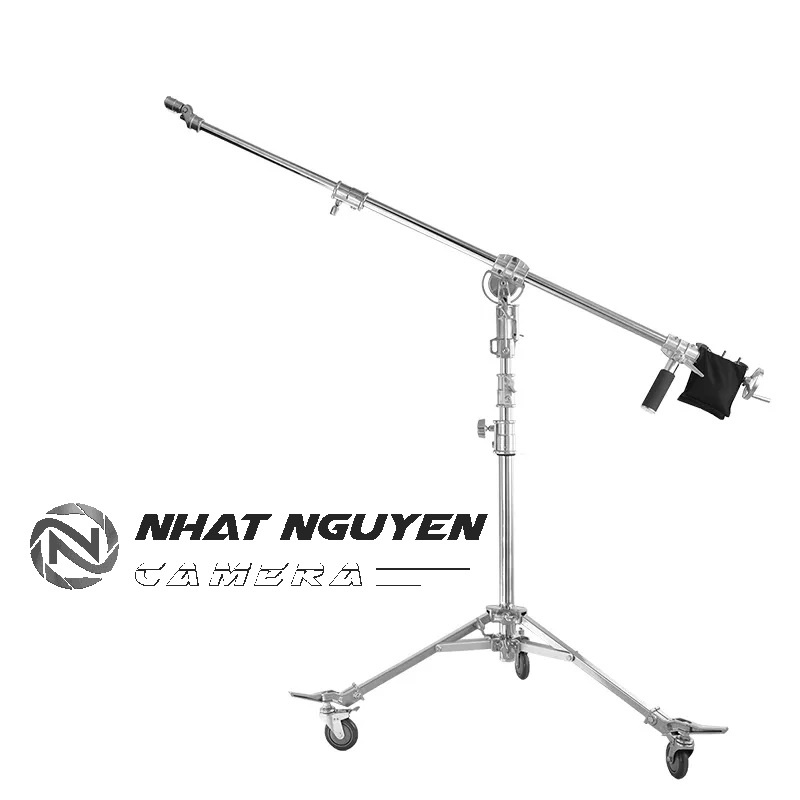 CHÂN INOX LIGHT STAND BOOM LS-M16 Pro Nicefoto