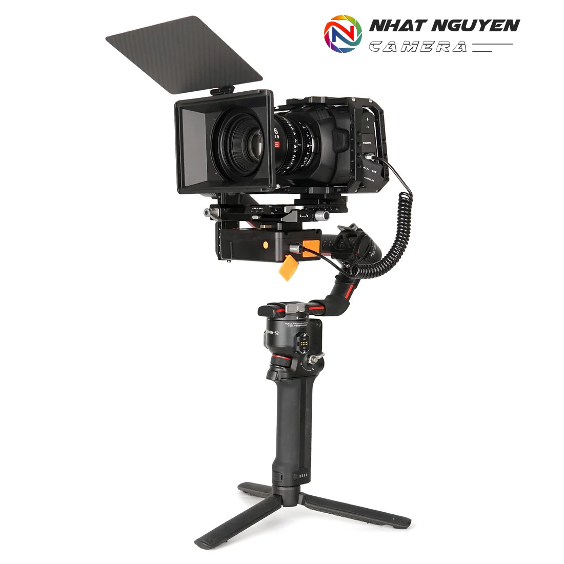 ZGCINE VR-04 tấm gắn chữ V mini cho trục Pitch DJI Ronin Gimbal Stabilizer S2 S3