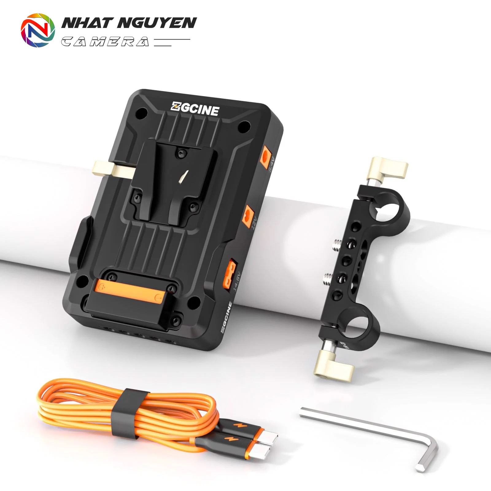 VM-VP1 Kit1 V Mount Battery Plate Kit - Tấm Gắn Pin ZGCINE