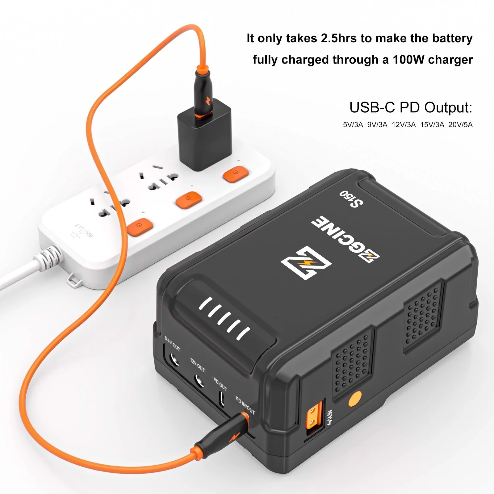 ZG-S150 V Mount Battery - Pin ZGCINE S150