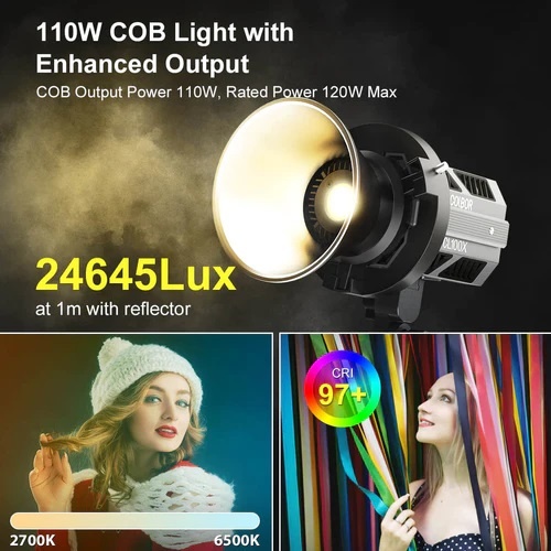 Đèn Colbor CL100X Bi-Color LED Video Monolight