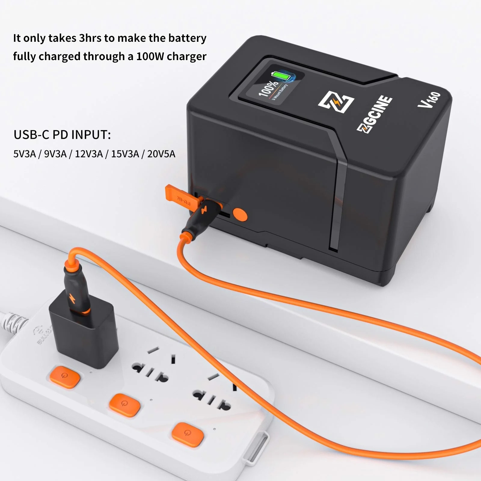 ZG-V160 V-MOUNT BATTERY - Pin ZGCINE V160