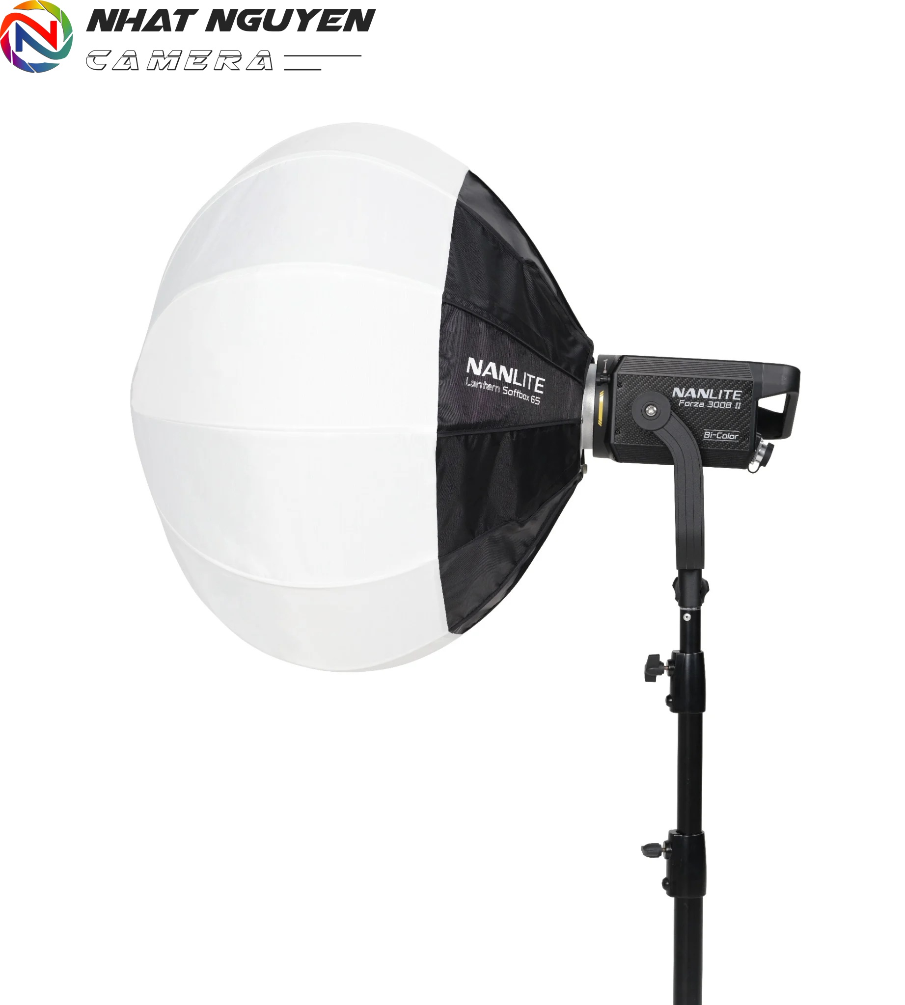 Softbox tản sáng Nanlite 65cm LT-65 Lantern - Softbox Cầu 65 cm Nanlite với Bowens Mount.