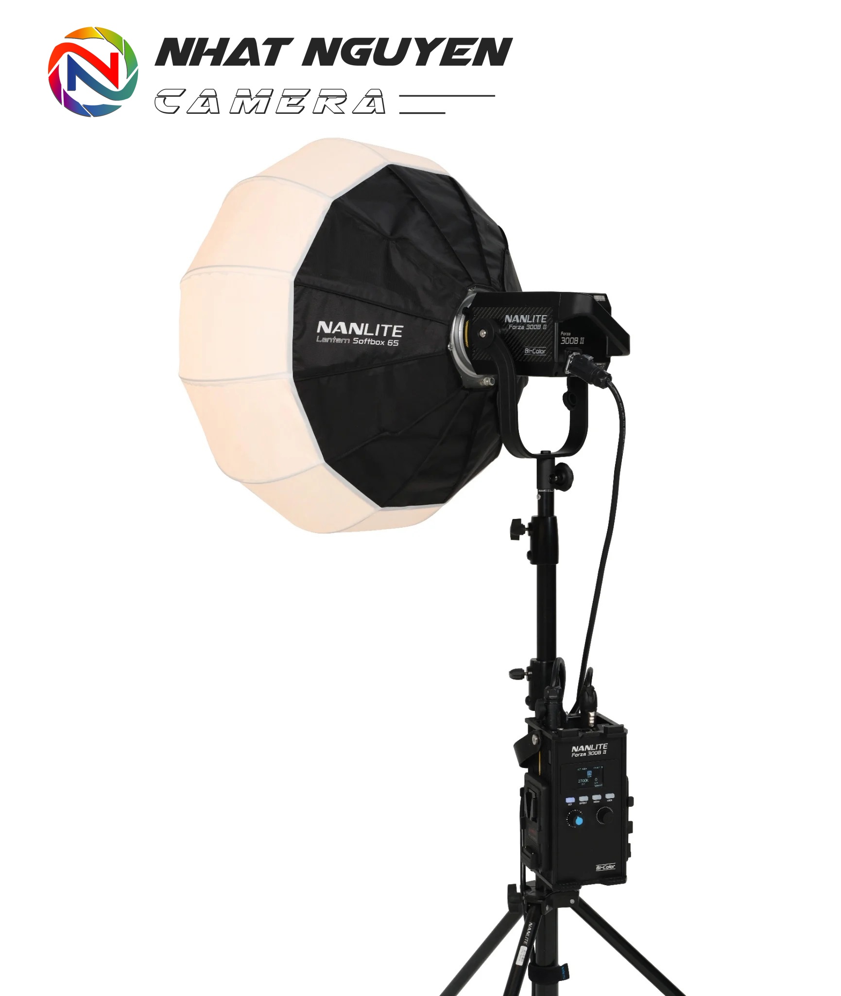 Softbox tản sáng Nanlite 65cm LT-65 Lantern - Softbox Cầu 65 cm Nanlite với Bowens Mount.