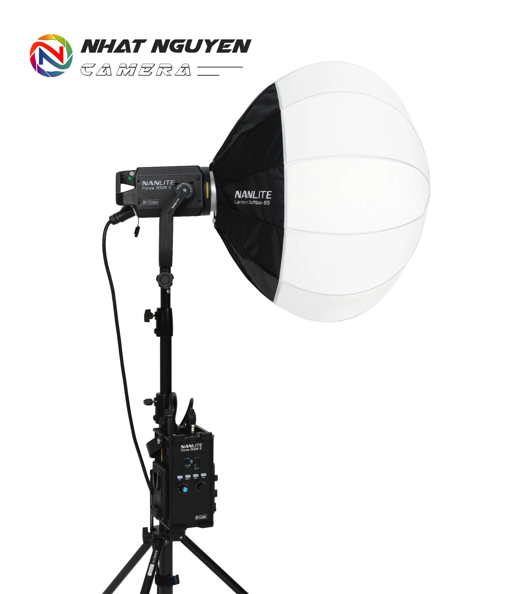 Softbox tản sáng Nanlite 65cm LT-65 Lantern - Softbox Cầu 65 cm Nanlite với Bowens Mount.