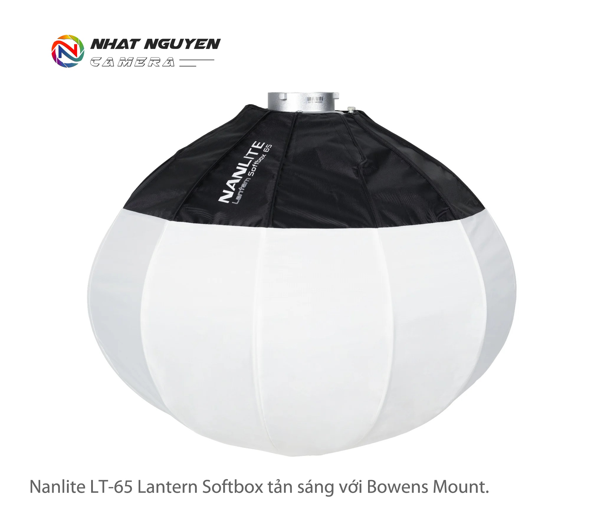 Softbox tản sáng Nanlite 65cm LT-65 Lantern - Softbox Cầu 65 cm Nanlite với Bowens Mount.