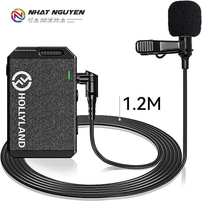 LARK MAX Lavalier Microphone (Black) - Micro cài áo Hollyland LARK MAX Lav