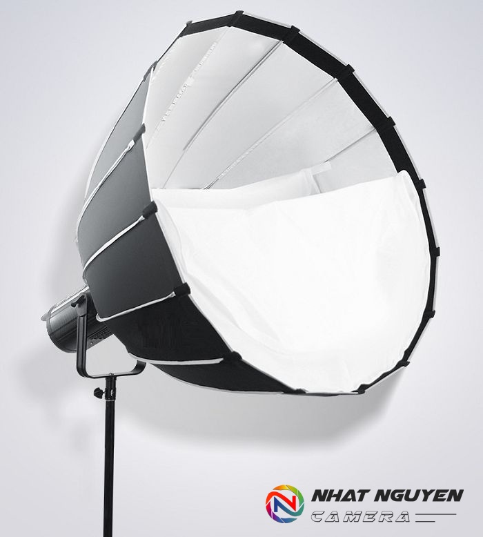 SOFTBOX PARABOLIC THAO TÁC NHANH TRIOPO KP2-90 90cm có tổ ổng