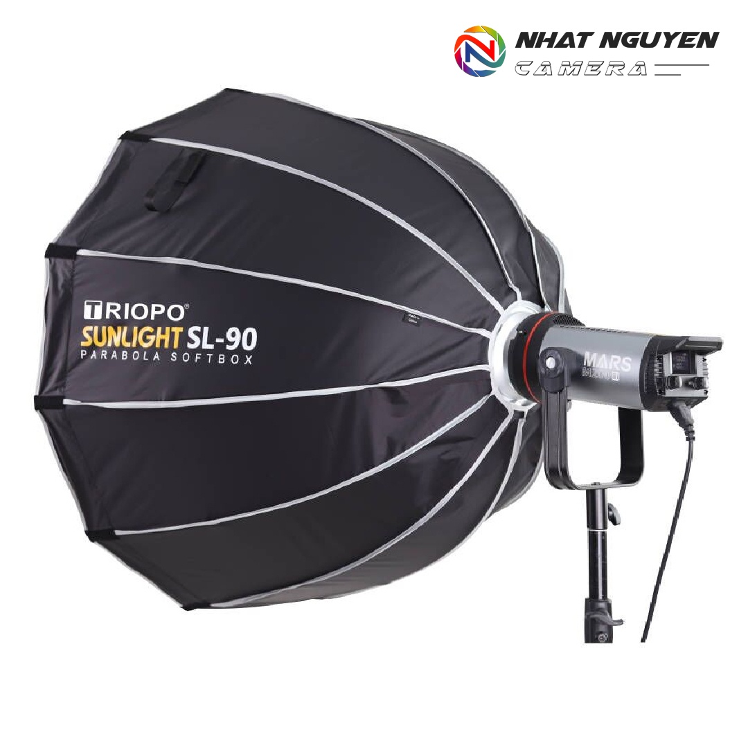 Softbox parabolic tháo ráp nhanh Triopo SL-90 có tổ ông 90cm