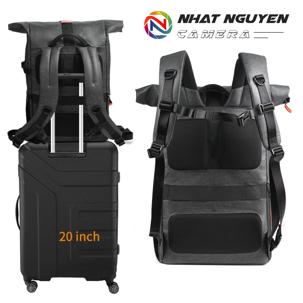 Balo máy ảnh chống nước KF KF13.096 20L