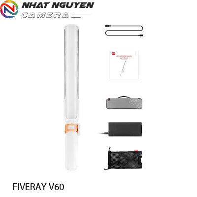 Zhiyun FIVERAY V60 Bi-Color LED Light Wand (dài 42cm, màu TRẮNG)