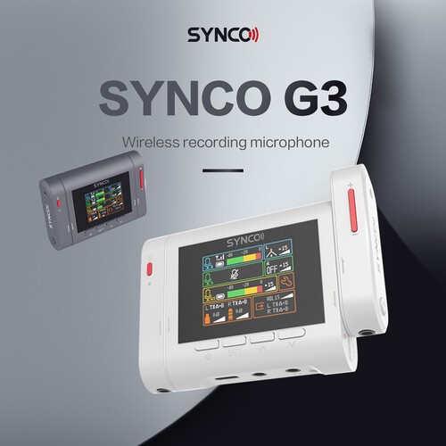 Micro Synco G3 (Pearl White, 2.4 GHz) - Bảo hành 12 tháng