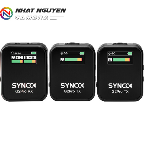 Synco WAir G2A2 PRO - Micro không dây Synco G2A2 PRO ( 2 phát 1 nhận)