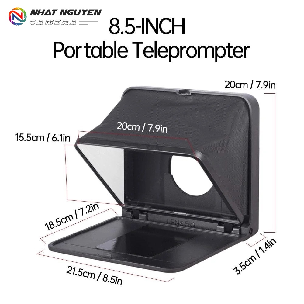 Máy nhắc chữ Teleprompter TC7 Lensgo