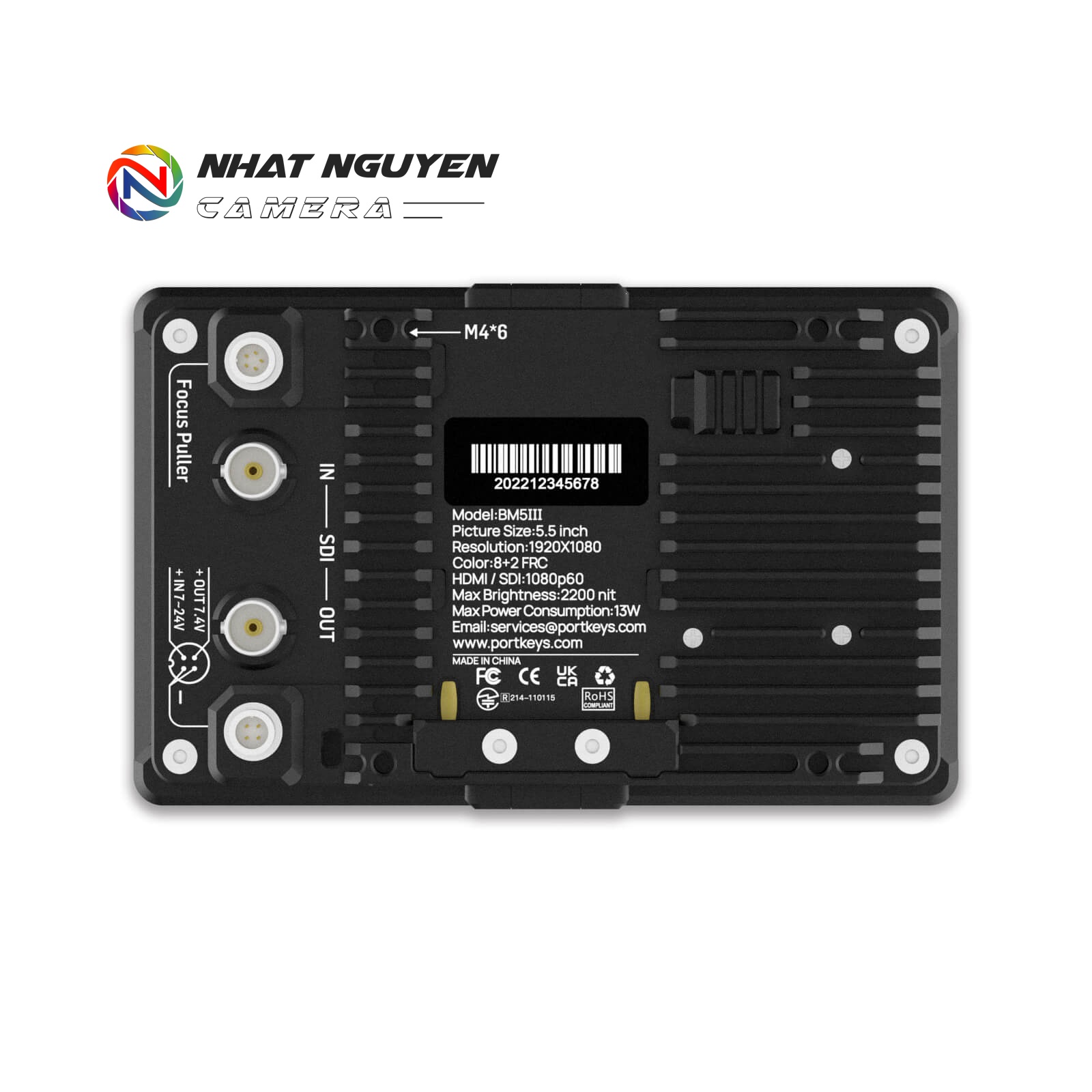 Màn hình Portkeys BM5 III - Bảo hành chính hãng