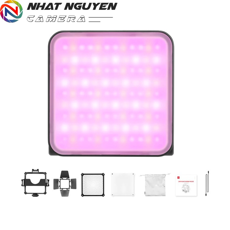 Zhiyun FIVERAY M20C RGB LED Light COMBO- Bảo hành chính hãng