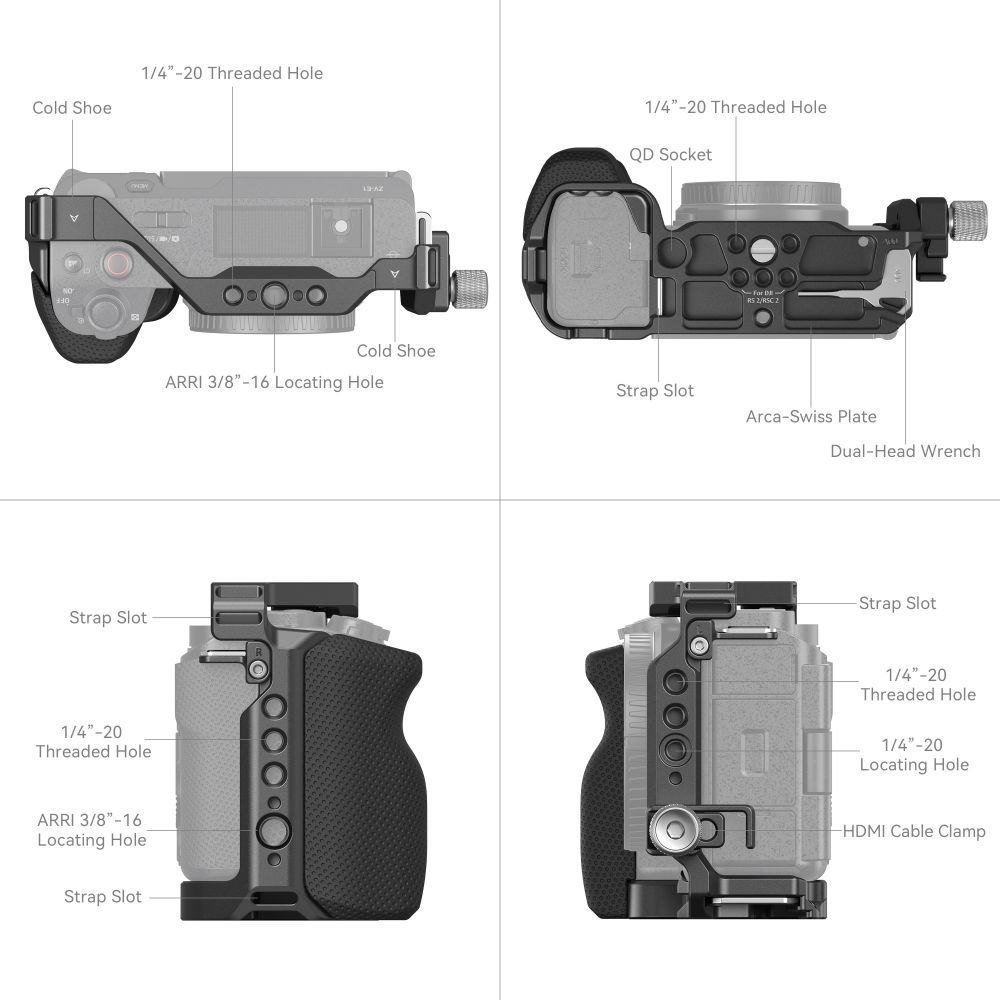 SmallRig Cage Kit for Sony ZV-E1 - 4257