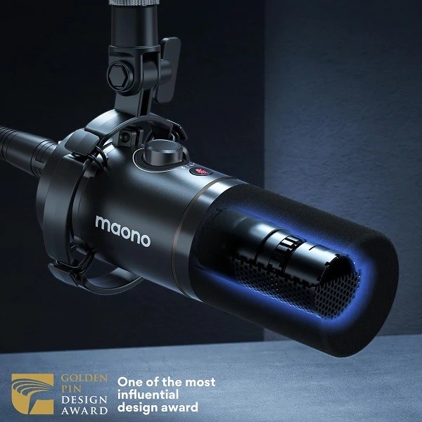 MAONO PD200X - Mic Maono PD200X Podcast Hai Chế Độ Cổng USB / XLR RGB Kèm Mic XLR Cho PC / Điện Thoại