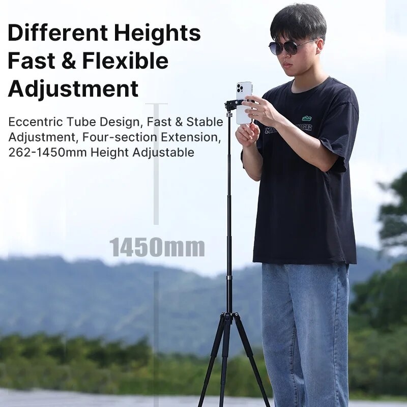 Ulanzi MT-63 26CM Portable Mini Tripod - Chân máy gấp gọn Ulanzi MT63