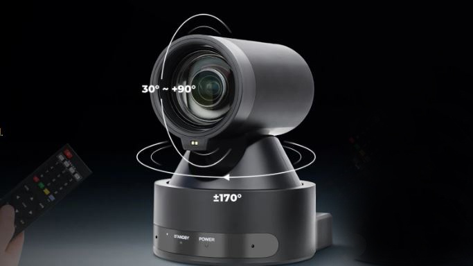 YoloLiv Verticam 1080p Vertical Live Streaming PTZ Camera with 12x Optical Zoom