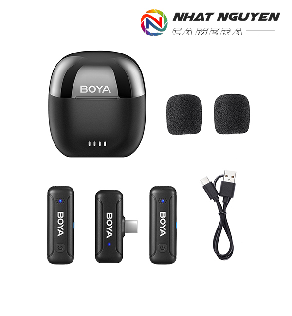 Boya BY-WM3T-U2 Dành cho Điện Thoại, Thiết bị sử dụng USB-C