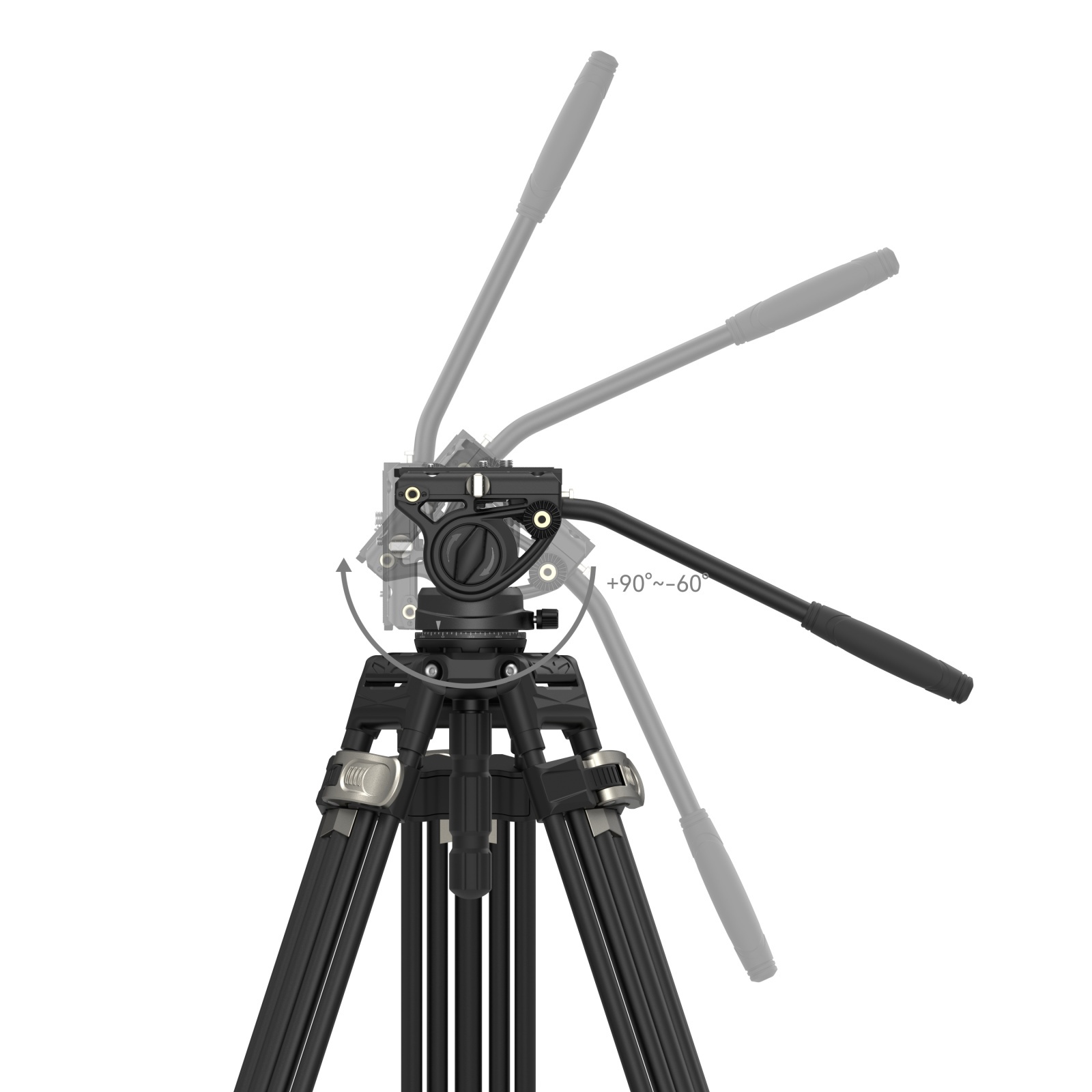 FreeBlazer Heavy-Duty Aluminum Alloy Tripod Kit AD-80 - 4163