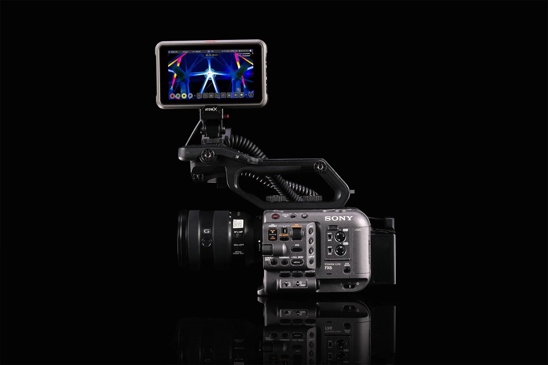 MÀN HÌNH VIDEO MÀU 5 INCH NINJA V+, DÙNG CHO CAMERA HIỆU ATOMOS, MÃ ATOMNJVPL1